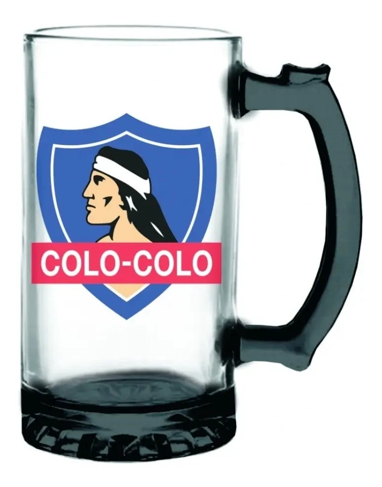 SCHOPERO VIDRIO 500ML CERVECERO BAR COLO COLO CC BLANCO TITANIO - 1