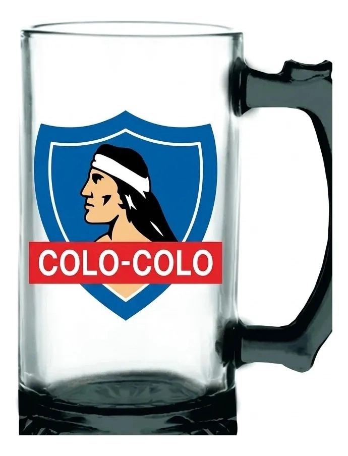 SCHOPERO VIDRIO 500ML CERVECERO BAR COLO COLO CC BLANCO TITANIO - 2