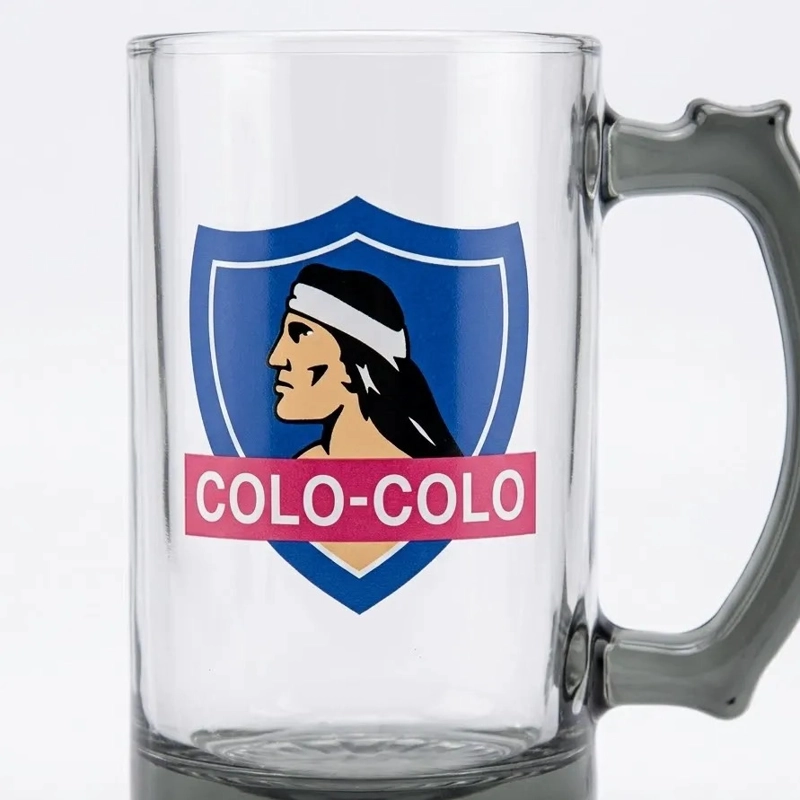 SCHOPERO VIDRIO 500ML CERVECERO BAR COLO COLO CC BLANCO TITANIO - 4
