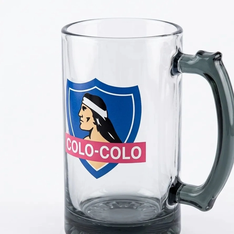 SCHOPERO VIDRIO 500ML CERVECERO BAR COLO COLO CC BLANCO TITANIO - 5