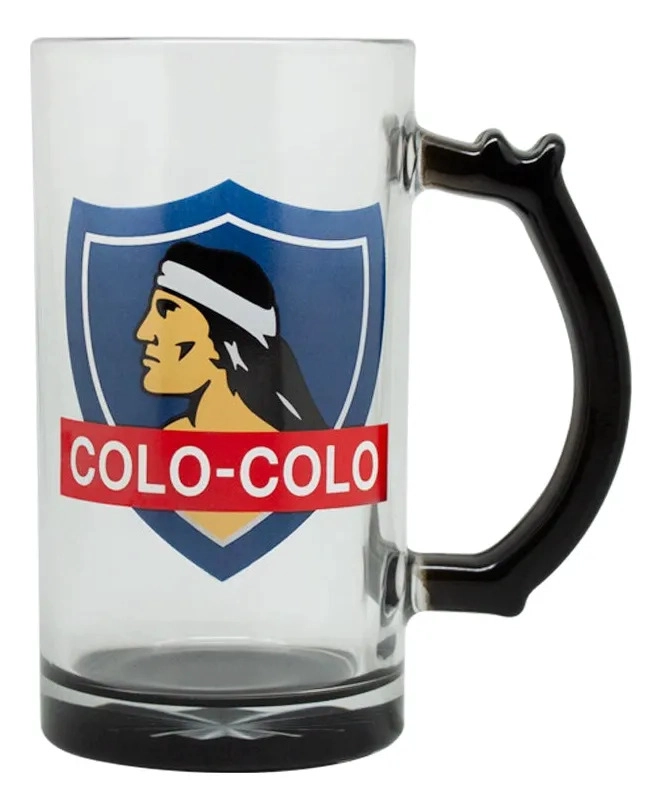 SCHOPERO VIDRIO 500ML CERVECERO BAR COLO COLO CC BLANCO TITANIO - 9