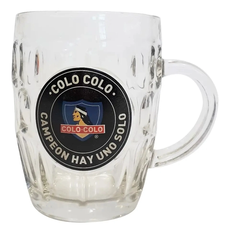 SHOPERO VIDRIO COLO COLO 580ML BEER MUG CERVECERO BAR BLANCO WAYU - 1