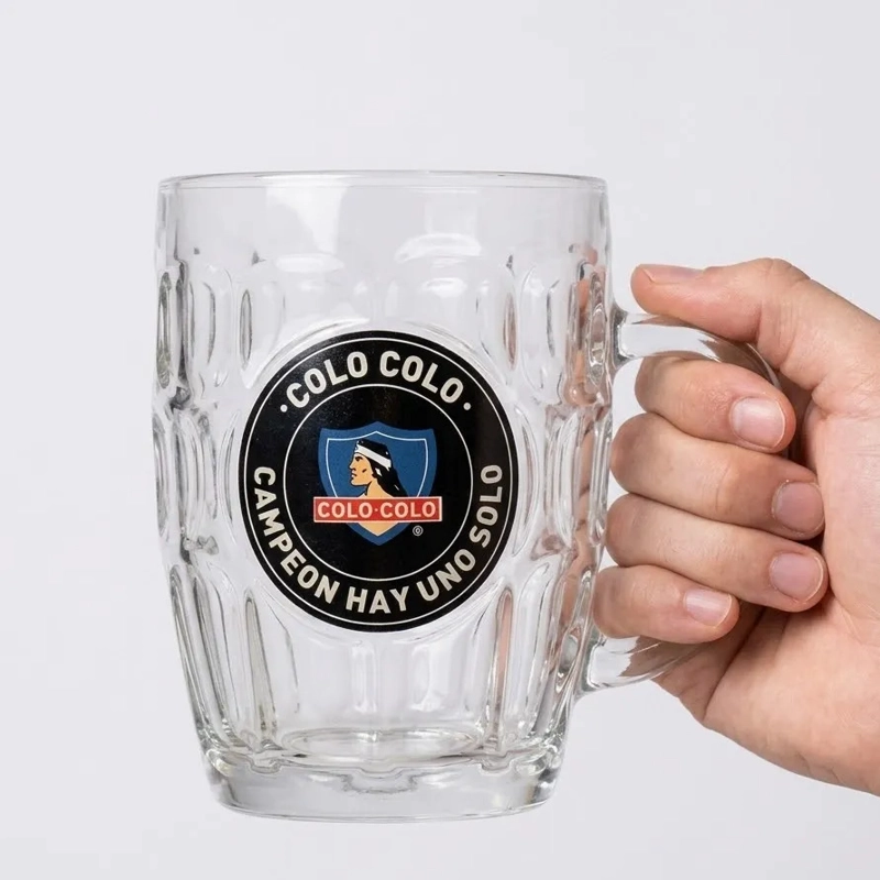 SHOPERO VIDRIO COLO COLO 580ML BEER MUG CERVECERO BAR BLANCO WAYU - 6