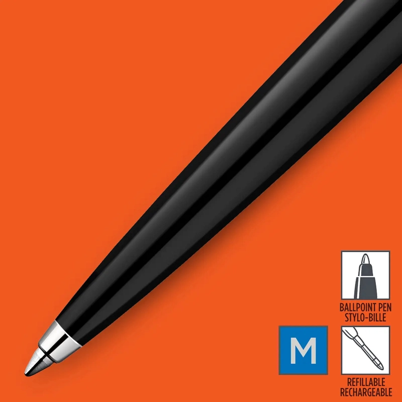 PLUMA JOTTER TINTA NEGRA BARRIL COLORES BOLIGRAFO PARKER NEGRO TINTA NEGRO - 4