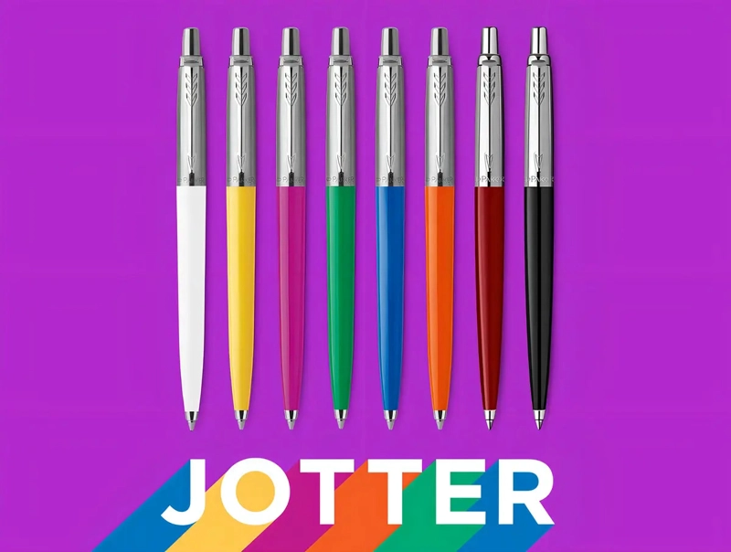PLUMA JOTTER TINTA NEGRA BARRIL COLORES BOLIGRAFO PARKER NEGRO TINTA NEGRO - 5