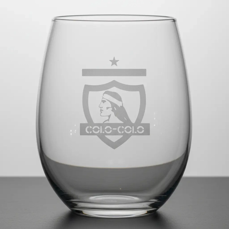 PACK X6 VASO COPA DE VINO / CERVEZA COLO COLO 470ML BLANCO VICRILA - 4