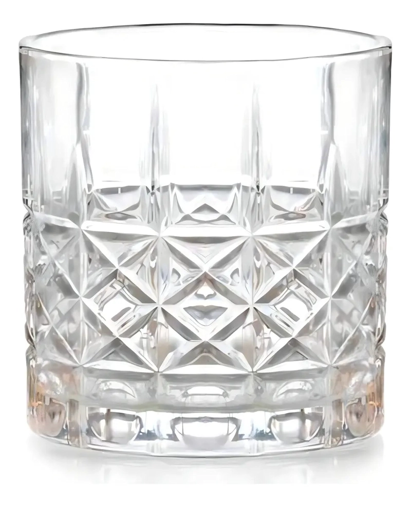 PACK DE 6 VASOS ALLEGRA STIRLING PARA WHISKY DE VIDRIO, 330 ML - 3