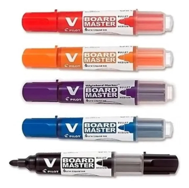 MARCADORES PIZARRA RECARGABLES PILOT V BOARD MASTER X5 U - 2