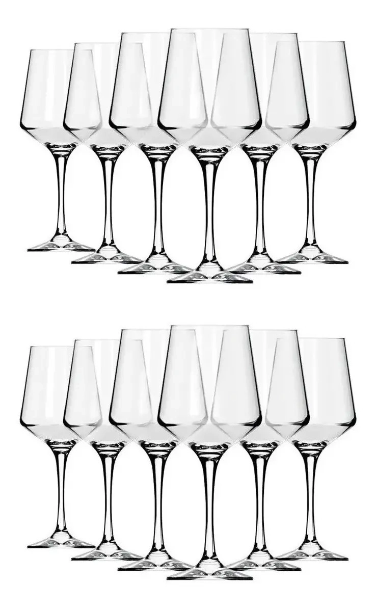 COPA NADIR BRUNELLO LISO DE 490ML COLOR TRANSPARENTE PACK12 UNIDADES - 2