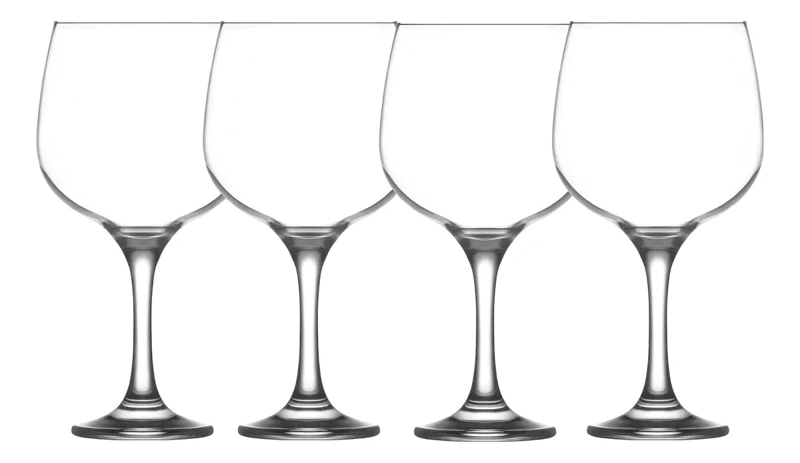 COPAS GIN TONIC CRISTAR VIDRIO 653ML SET 4 PIEZAS TRANSPARENTE - 2
