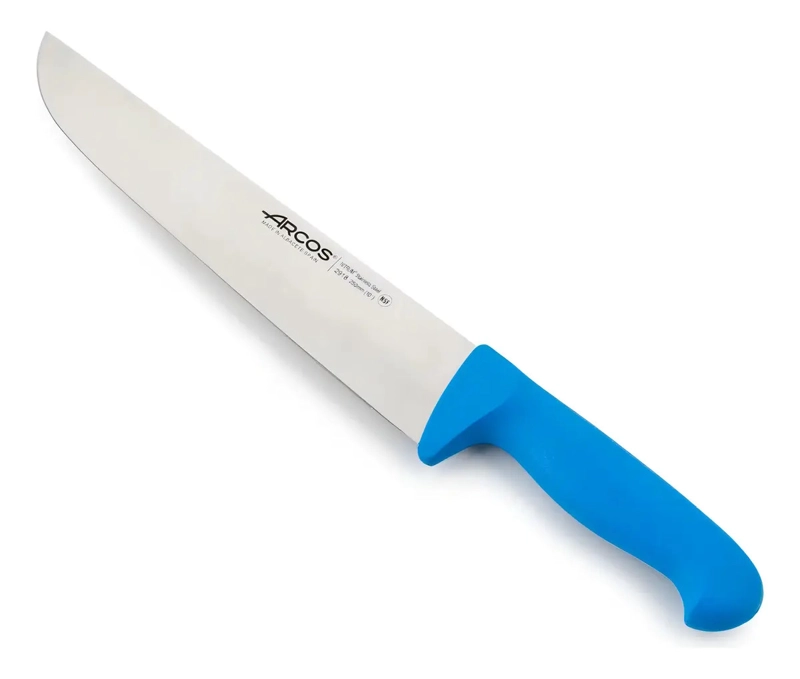 CUCHILLO CARNICERO ARCOS 25CM SERIE 2900 HOJA INOXIDABLE NITRUM AZUL - 1