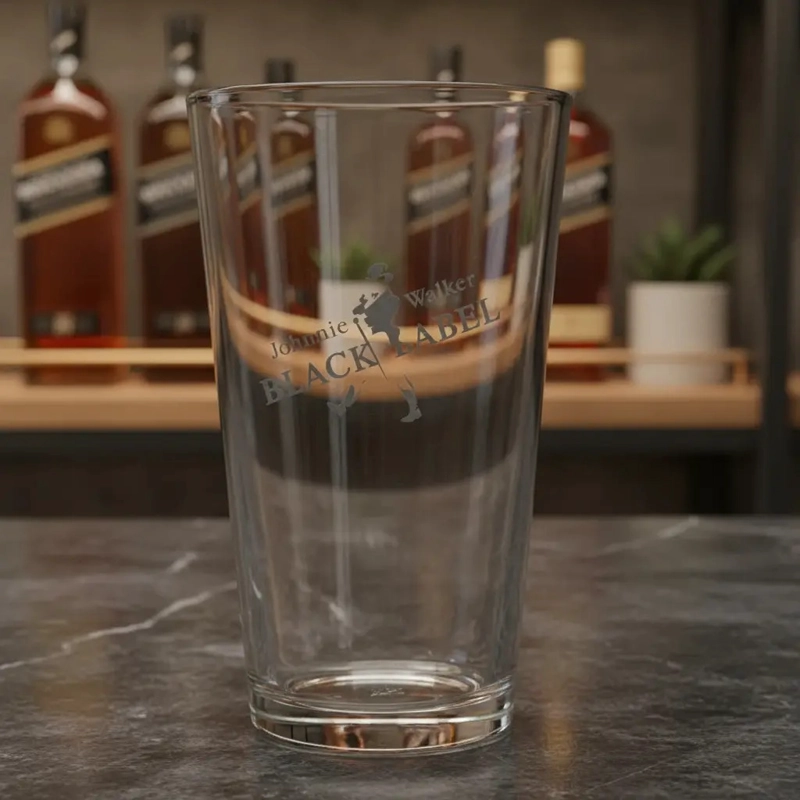 VASOS WHISCOLA JOHNNIE WALKER 490ML PACK X6 WHISKY WHISKEY GRABADO VICRILA - 10