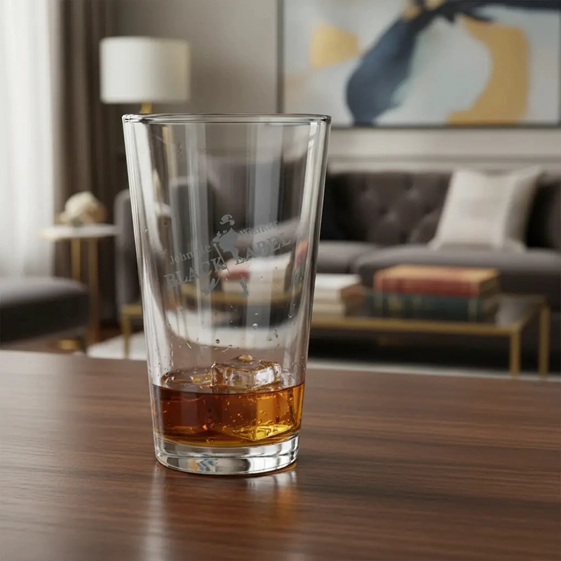 VASOS WHISCOLA JOHNNIE WALKER 490ML PACK X6 WHISKY WHISKEY GRABADO VICRILA - 3