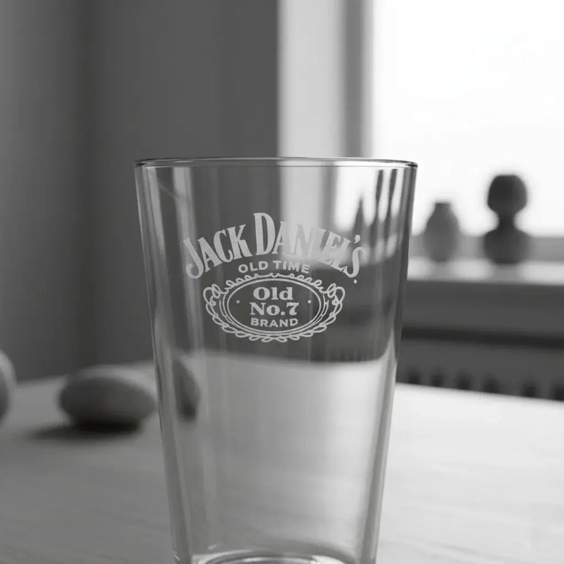 VASOS WHISCOLA JACK DANIELS 490ML PACK X6 WHISKYS WHISKEY GRABADO VICRILA - 2