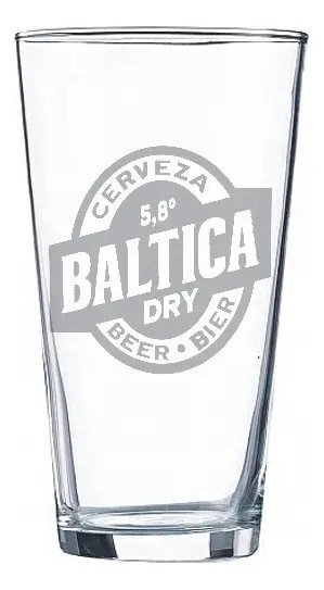 VASOS CERVEZA BALTICA 490ML PACK X6 MICHELADA CHOPERO SCHOP BALTICA VICRILA - 1