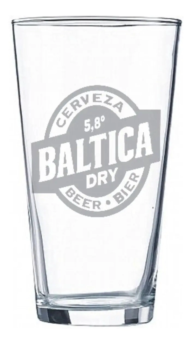 VASOS CERVEZA BALTICA 490ML PACK X6 MICHELADA CHOPERO SCHOP BALTICA VICRILA - 4