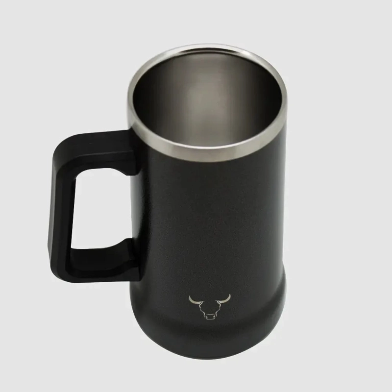 WAYU BEER MUG STAINLESS STEEL 750ML COLOR NEGRO - 2