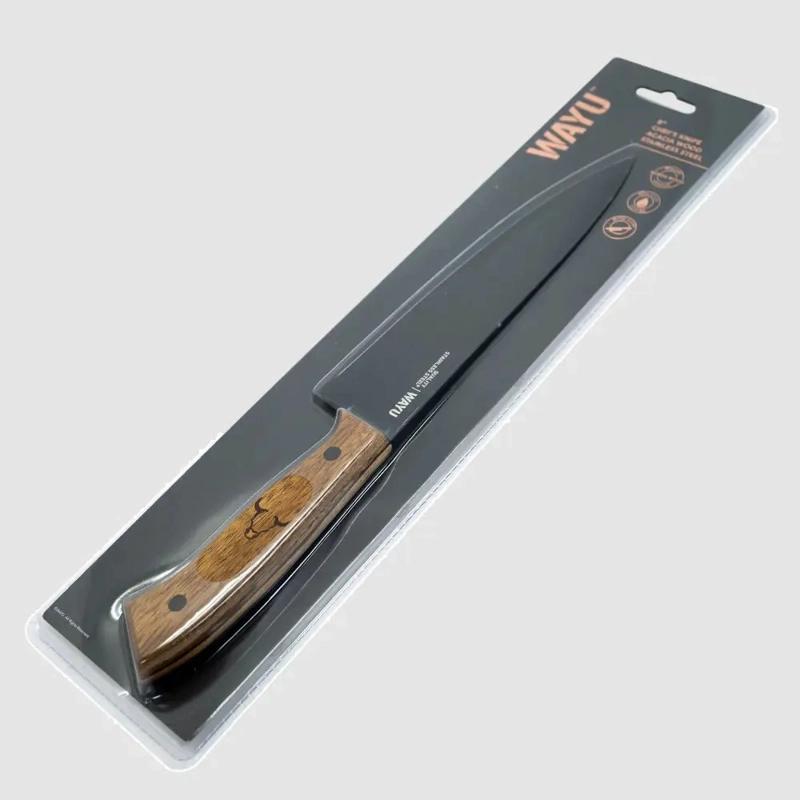 CUCHILLO PRM WAYU COLOR NEGRO-CAFE  MARRON - 3