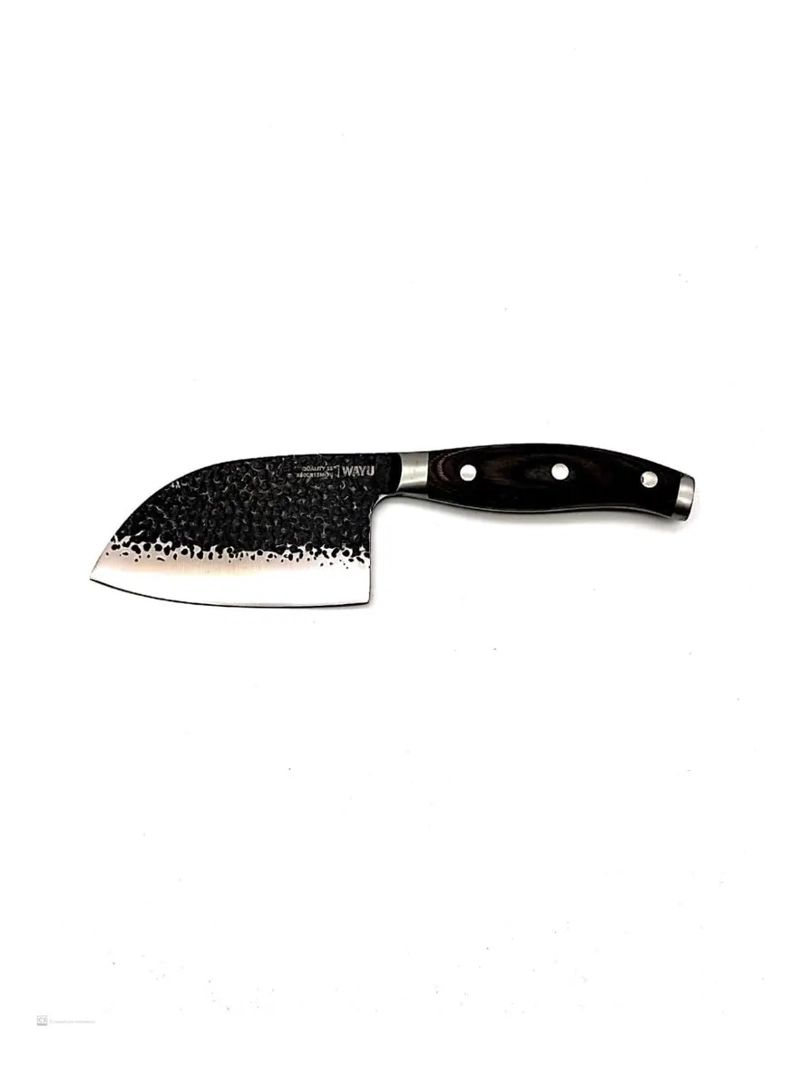 WAYU SERBIAN 30.5CM CUCHILLO MARRON DE ACERO - 4