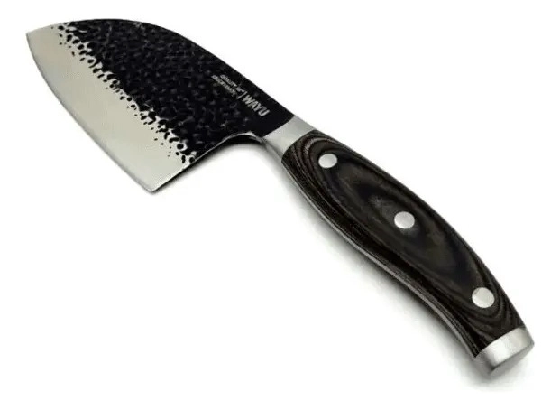 WAYU SERBIAN 30.5CM CUCHILLO MARRON DE ACERO - 6