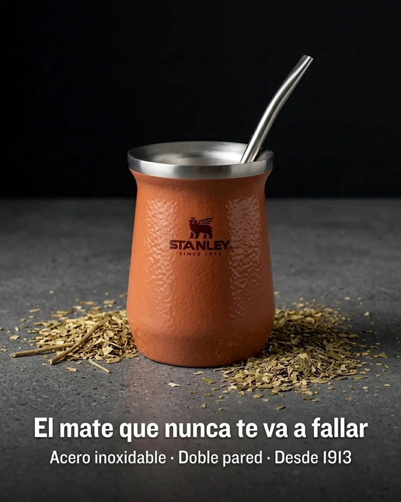 MATE STANLEY CLASSIC CLAY 236 ML ARCILLA LISO - 3