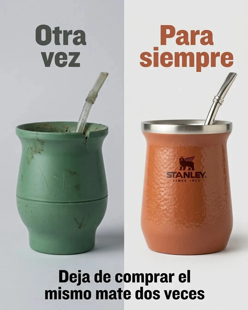 MATE STANLEY CLASSIC CLAY 236 ML ARCILLA LISO - 5