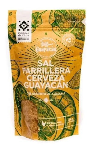 SAL PARRILLERA CERVEZA GUAYACAN CRISTALES DE CHILE - 1