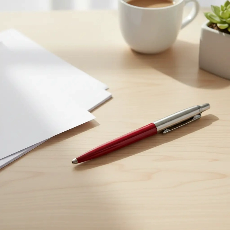 LAPICERA PARKER JOTTER ORIGINALS ROJO 2123538 ROJO NEGRO - 5