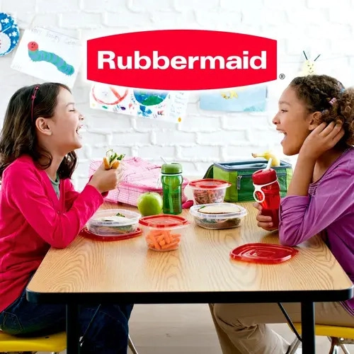 RUBBERMAID 2021623 HERME TICO TAKEALONGS SNACK TO GO 887ML PACK 3 UNIDADES CELESTE - 9