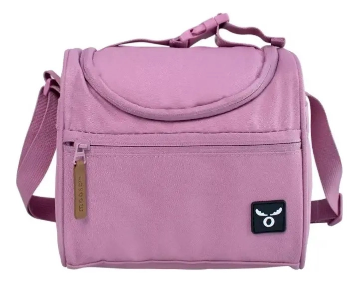 BOLSO LONCHERA TE RMICA PARA COMIDAS MANHATTAN COLACION ROSA MOOSE - 1