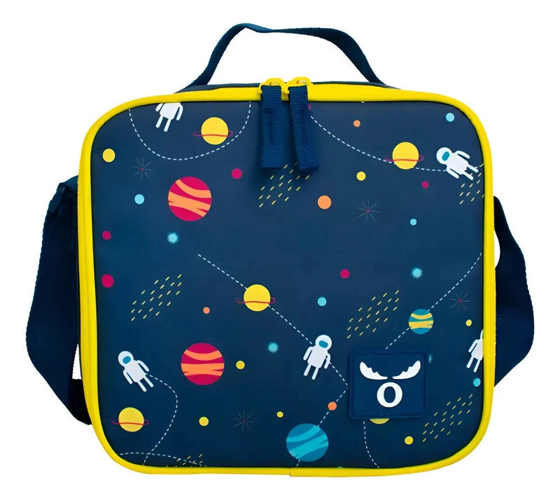 BOLSO LONCHERA TE RMICA KIDS MOOSE DISEÑOS COLACION ESCOLAR COLOR AZUL SPACE - 1
