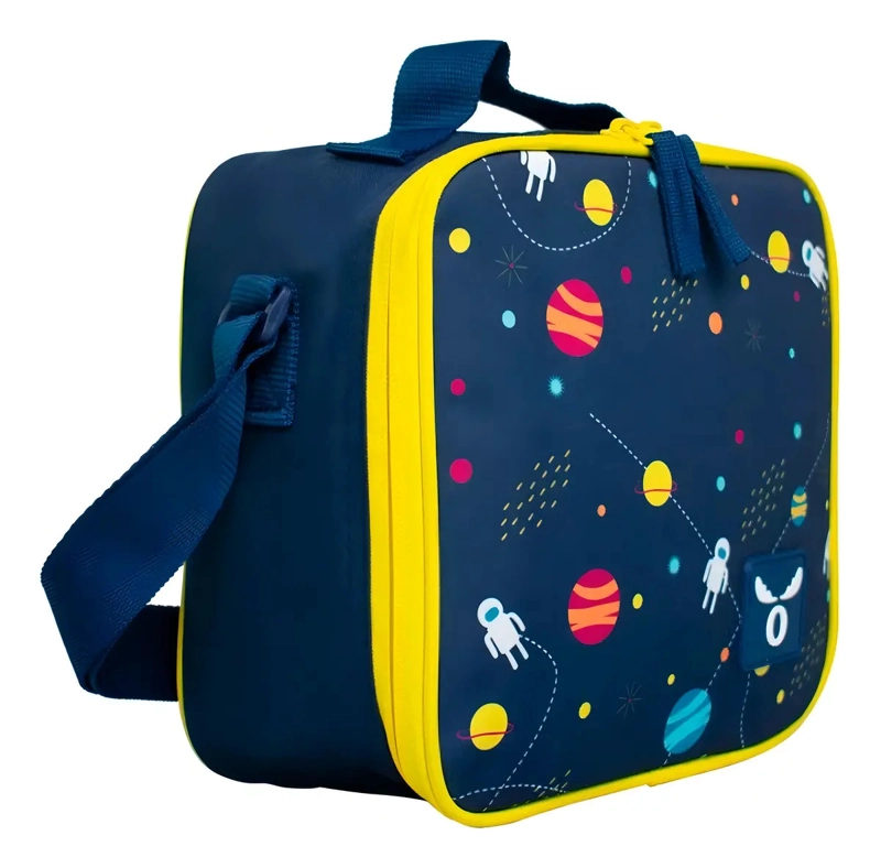 BOLSO LONCHERA TE RMICA KIDS MOOSE DISEÑOS COLACION ESCOLAR COLOR AZUL SPACE - 2