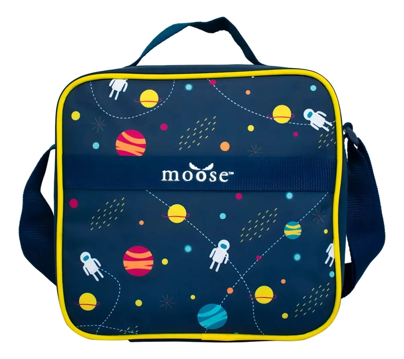 BOLSO LONCHERA TE RMICA KIDS MOOSE DISEÑOS COLACION ESCOLAR COLOR AZUL SPACE - 4