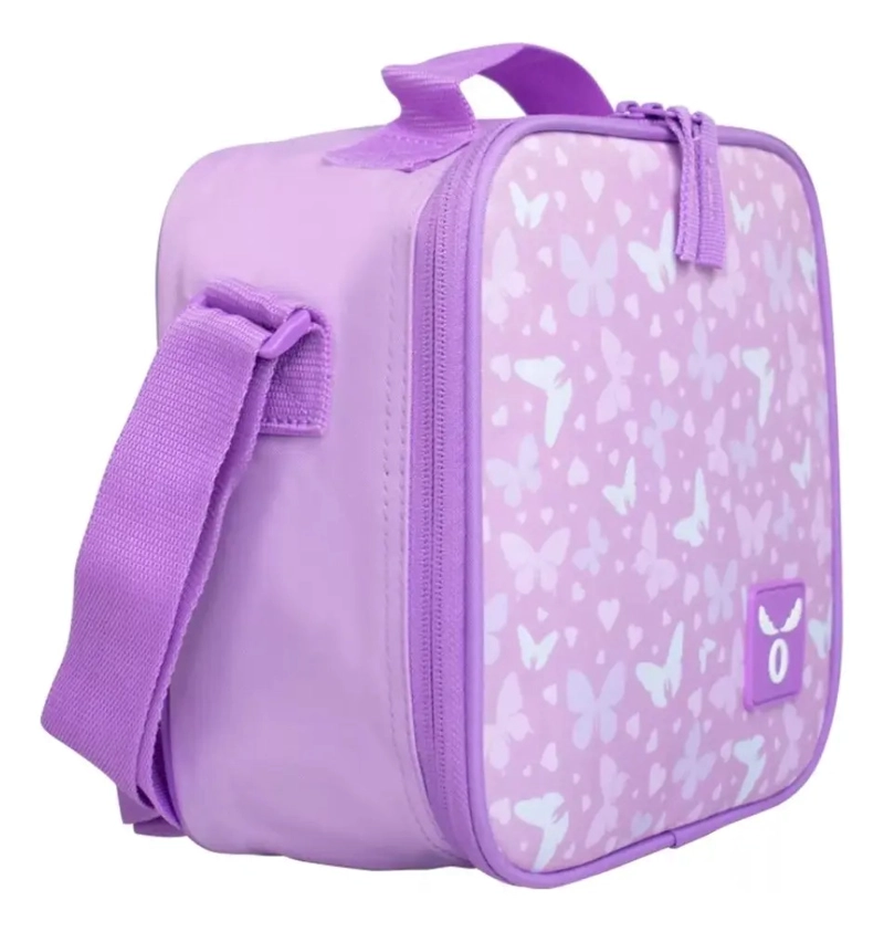 BOLSO LONCHERA TE RMICA KIDS MOOSE DISEÑOS COLACION ESCOLAR COLOR ROSA BUTTERFLY - 2