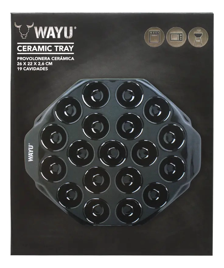 PROVOLENERA CERAMICA WAYU NEGRO - 3
