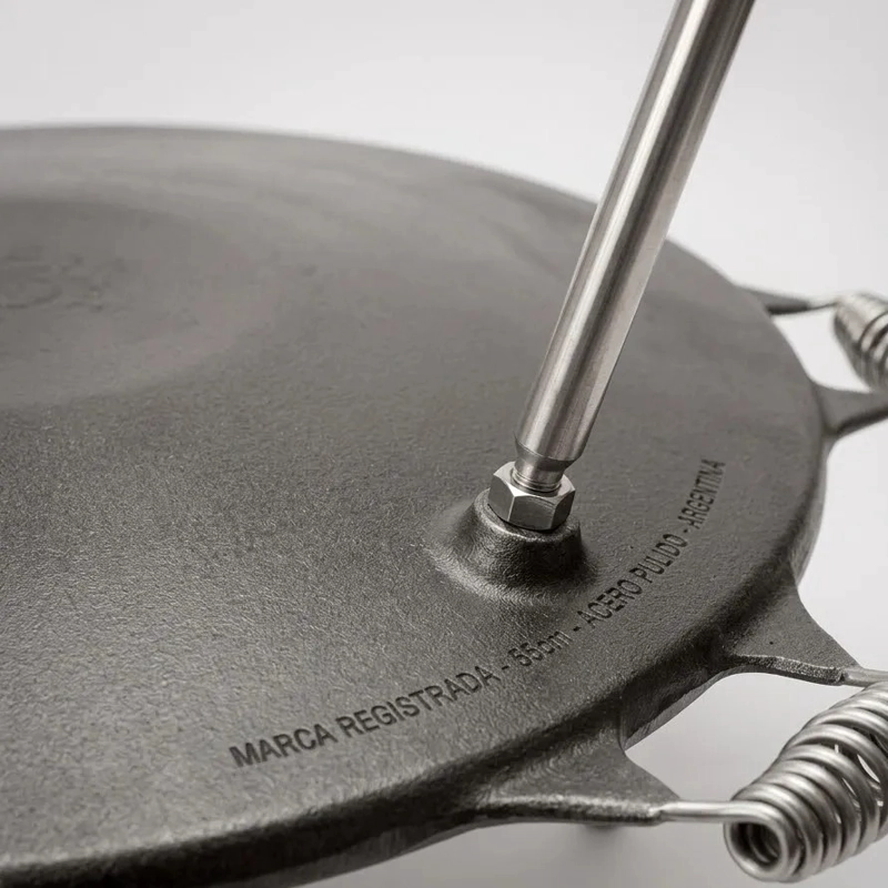 DISCO ARADO 55CM ACERO PULIDO - PARRILLA ASADO COCIMIENTO GENE RICA - 5