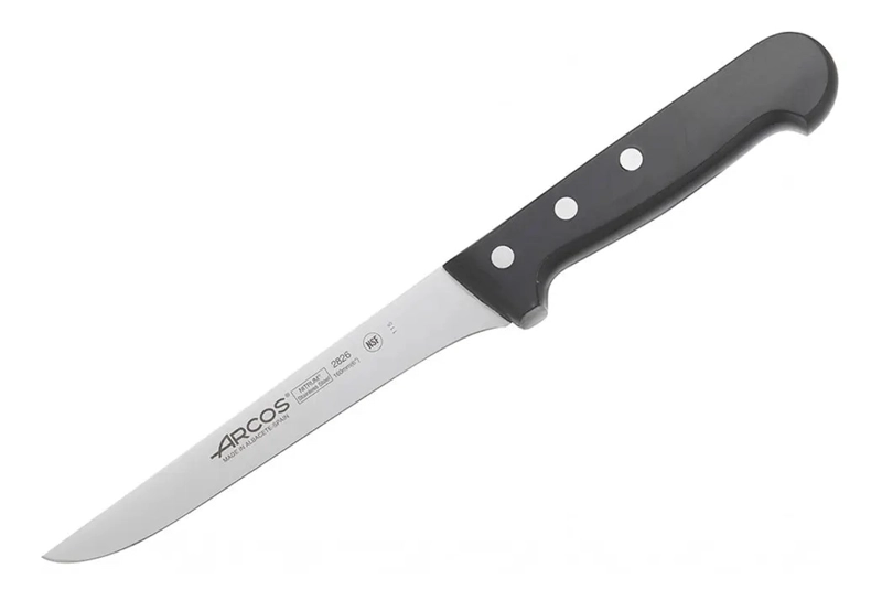 CUCHILLO ARCOS DESHUESADOR PROFESIONAL COCINA 15,5CM NEGRO - 1
