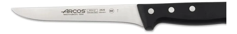 CUCHILLO ARCOS DESHUESADOR PROFESIONAL COCINA 15,5CM NEGRO - 8