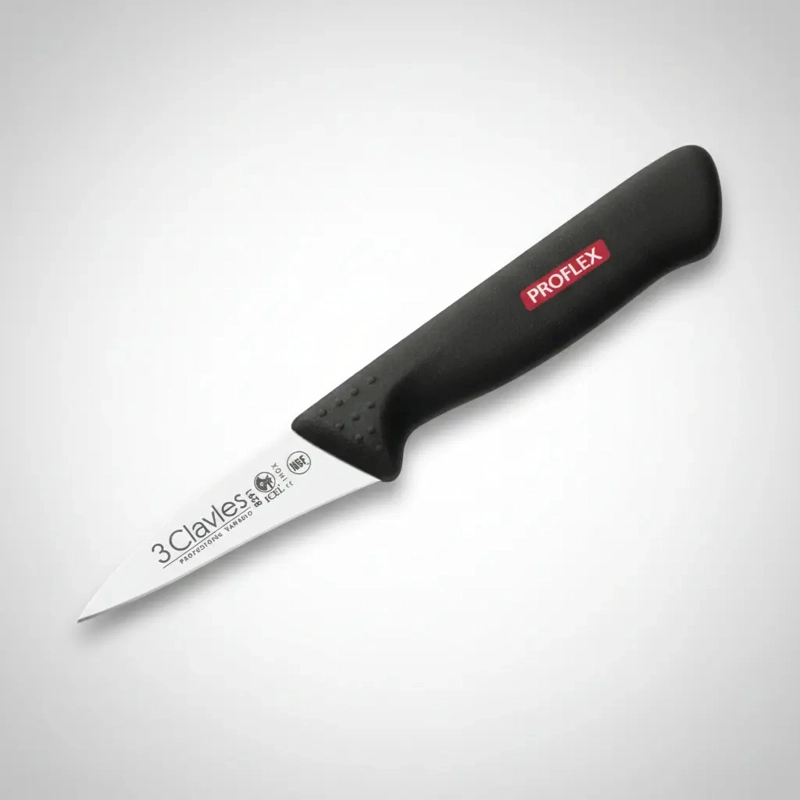 CUCHILLO 8291 MONDADOR CURVO DE 6 CM 3 CLAVELES PROFLEX IMAGEN NEGRO - 3