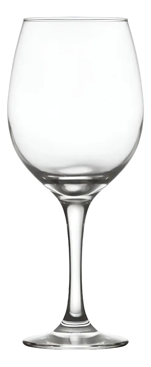SET 6 COPAS NADIR BARONE VIDRIO 490ML PARA VINO Y AGUA TRANSPARENTE - 2