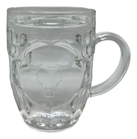 CHOPERO VIDRIO WAYU 580ML SHOPERO BEER MUG CERVECERO BAR BBQ BLANCO - 5