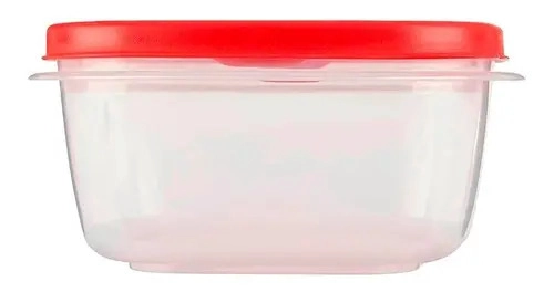 LONCHERA PORTA COMIDAS RUBBERMAID ENVASE EASY FIND 1.2 LT COLOR BLANCO - 1