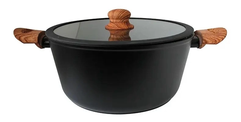 BATERIA DE COCINA KEEP GRATINE LINE 7 PIEZAS PREMIUM VINTAJE NEGRO - 2