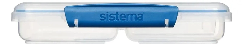 CONTENEDOR DE ALIMENTOS SISTEMA® TO GO MULTI SPLIT 820ML COLOR AZUL - 2