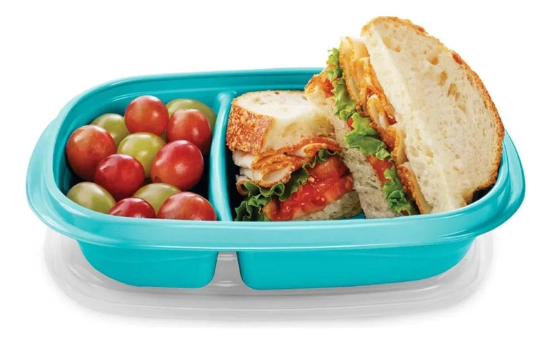 RUBBERMAID HERME TICO TAKEALONGS SNACK TO GO 887ML AZUL AZUL - 7