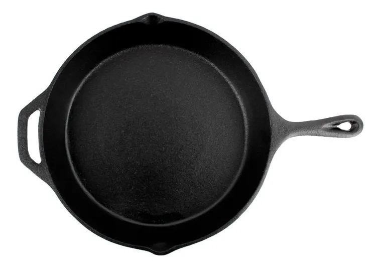 SARTE N LUGANO SARTEN HIERRO FUNDIDO 25CM PREMIUM NEGRO - 3