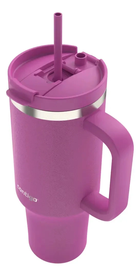 BOTELLA DE AGUA STREETERVILLE MORADO LEAKPROOF CONTIGO 1.18L MAGENTA - 3