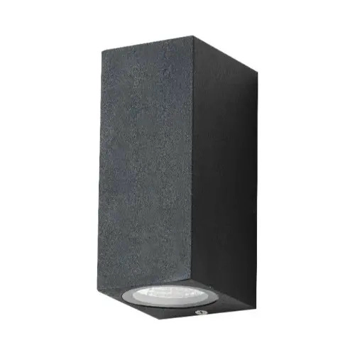 APLIQUE LED DECO RECTANGULAR 2*3W 3000K ILUMINACION LUCES NEGRO WANT - 3