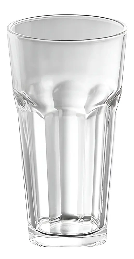 SET DE 6 VASOS DE VIDRIO RESISTENTE 437CC CHICAGO ALLEGRA - 1