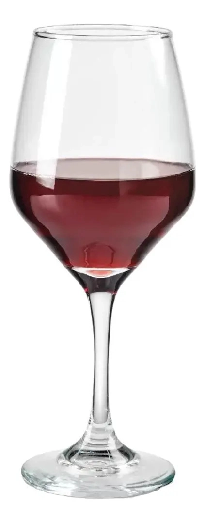 SET 6 COPAS DE VINO COPA VINO CRISTAR BRUNELLO 408 CC VIDRIO CRISTALERIA CRYSTAL - 2